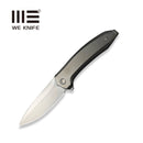 WEKNIFE Acuminal Flipper Knife Polished Bead Blasted Titanium (3.98" Hand Rubbed Satin CPM 20CV Blade) WE23070 Sample2