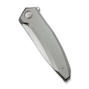 WEKNIFE Acuminal Flipper Knife Polished Bead Blasted Titanium Handle (3.98" Hand Rubbed Satin Vanax Blade) WE23070 - 2