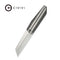 WEKNIFE Collinear Flipper Knife Gray / Satin Titanium Handle (3.67" Hand Rubbed Satin Bohler M390 Blade) WE22034D Sample2