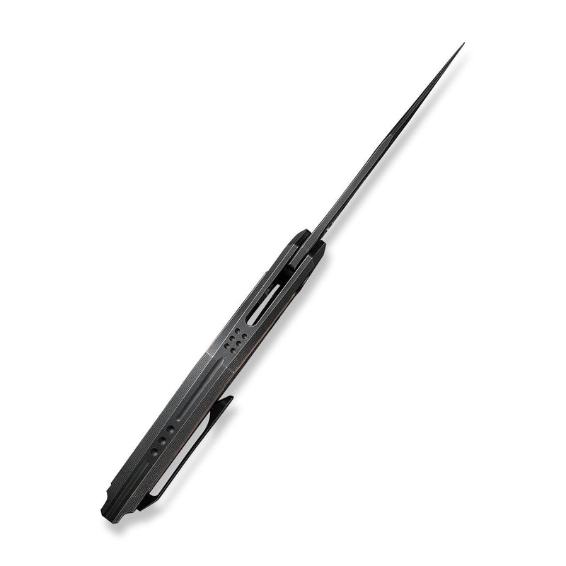 HUBERT® Stainless Steel Cook's Knife with Black Santoprene® Soft Grip  Handle - 8L Blade