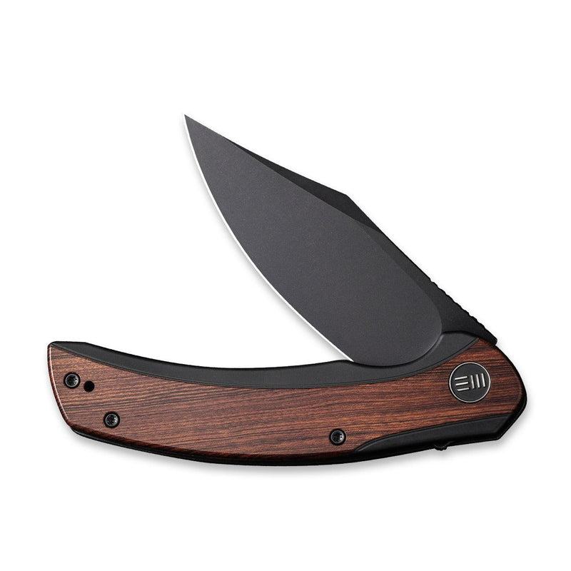 WE Knives Snick Gray Stonewashed 20CV Black G10 Inlaid Nested Frame Lock  Flipper Knife For Sale